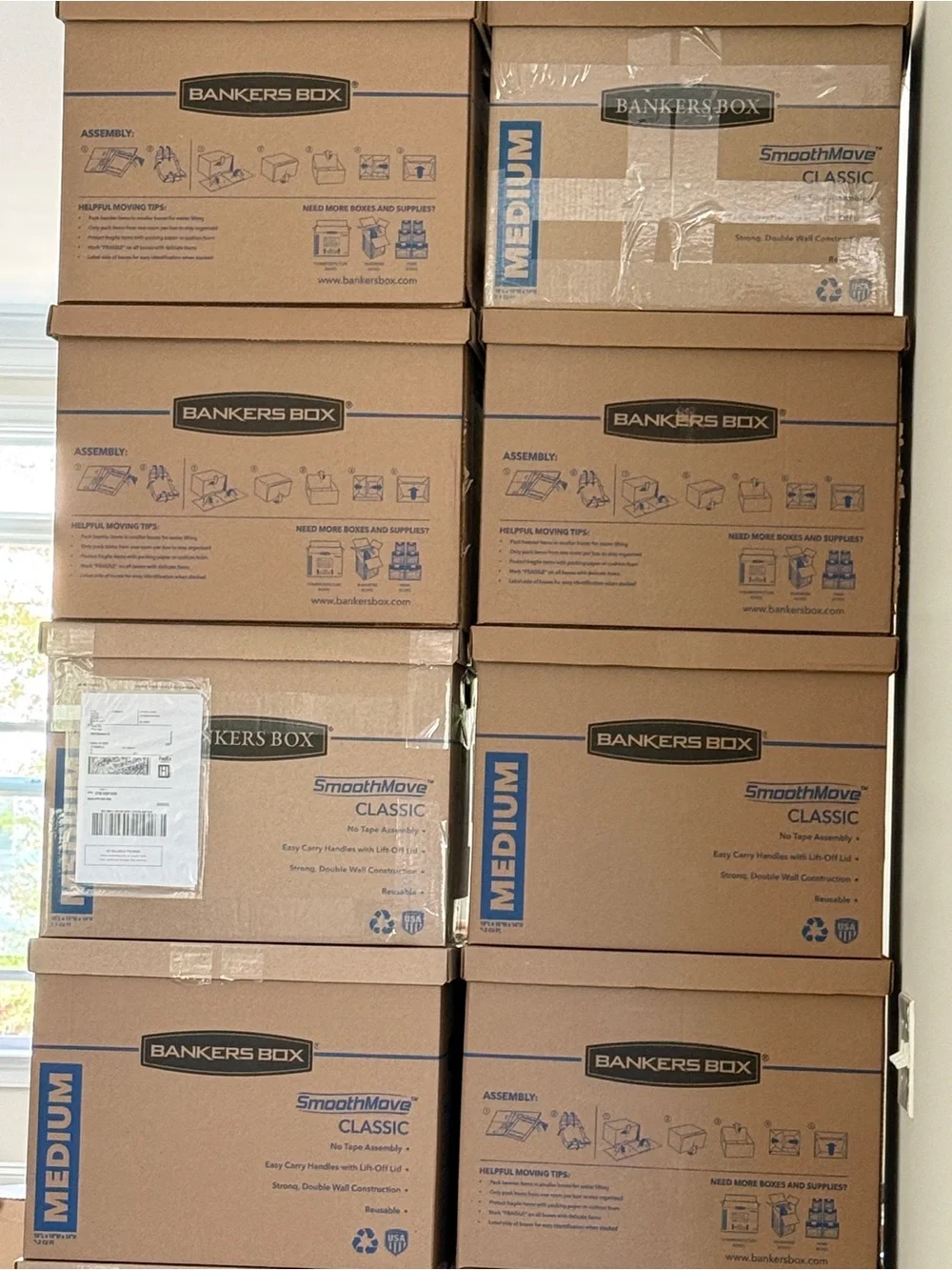 Bankers Box medium moving